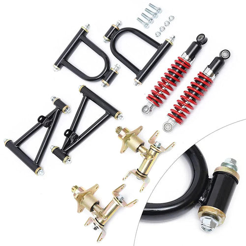 1 Set Front Suspension Swingarm Assembly Parts Fit For DIY Buggy Electric ATV Quad Bike Buggy Go Kart Parts - image 1