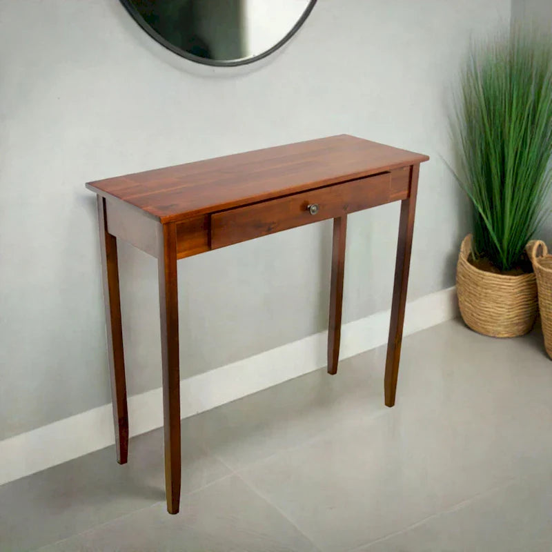 Porch & Den Holly Hill Solid Acacia Console Table with 1 Drawer - image 12