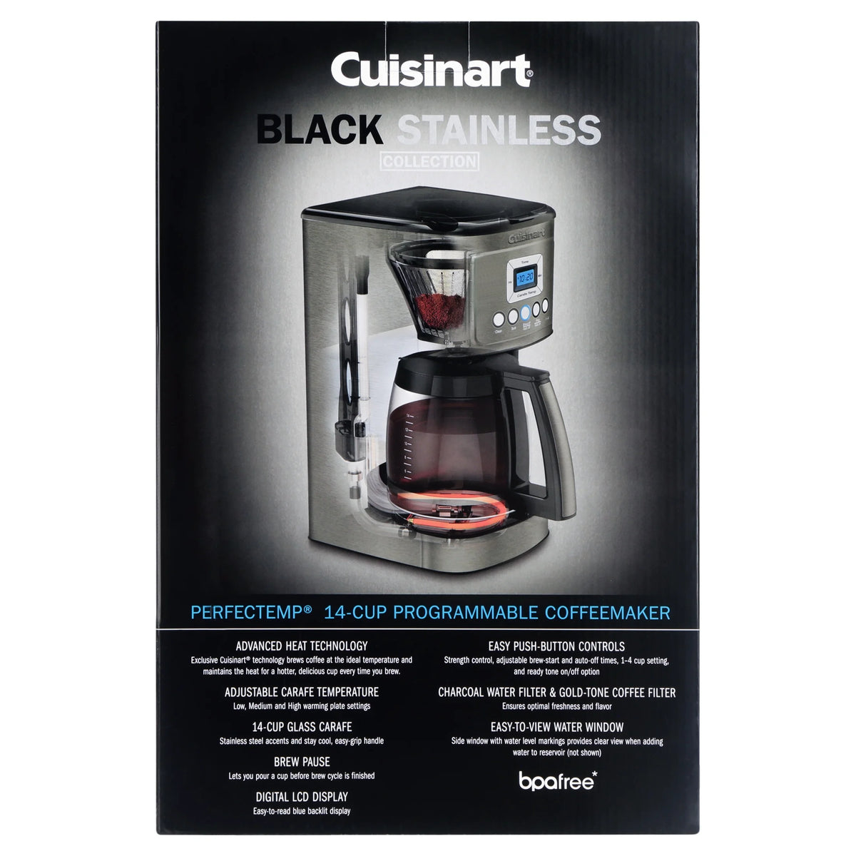 Cuisinart PerfecTemp 14-Cup Programmable Coffee Maker in Umber - image 22