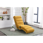 Linen Indoor Chaise Lounge Chair - Dimensions: 58.27" x 21.65" x 34.25" - image 11