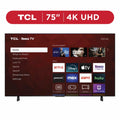 TCL 75′′ 4-Series 4K UHD HDR Smart TV with Roku, Voice Control, AirPlay, & Customizable Home Screen - image 1