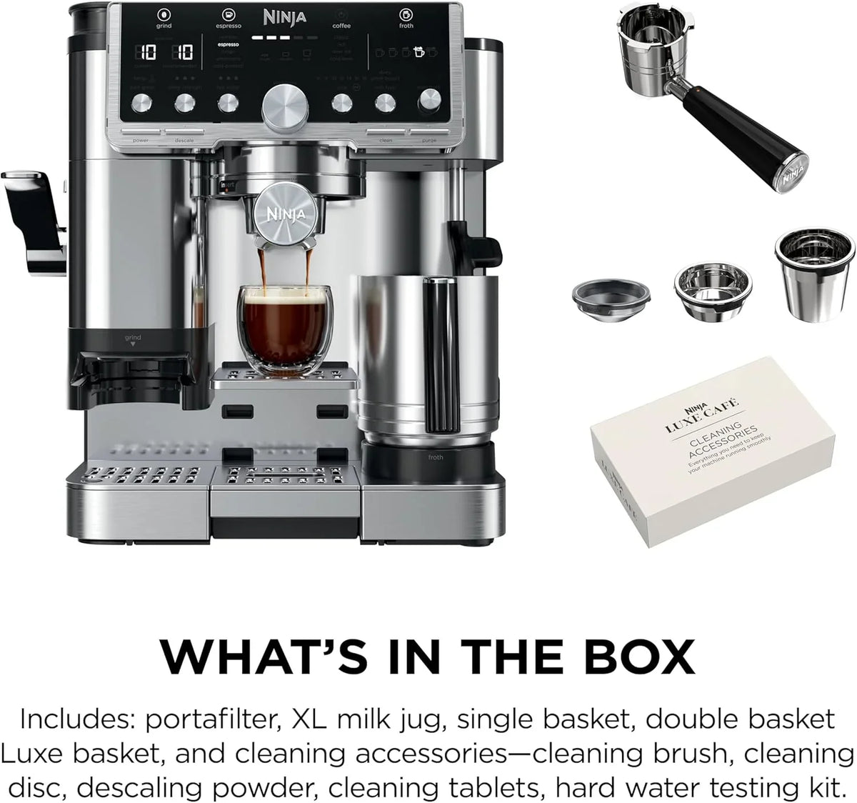 Ninja Luxe Café Pro Series, Espresso Machine, Drip Coffee, Cold Brew - image 12