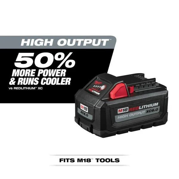 M18 FUEL 18-Volt Lithium-Ion Brushless Cordless SAWZALL w/7-1/4 in. Rear Handle Circ Saw, Two 6 Ah High Output Batteries - image 8