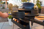 Expert Grill Kettle Cart with Pizza Accessories and Warming Rack - image 41