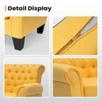 Pellebant Contemporary Club Armchair - Stylish Accent Chair for Living Room - image 7