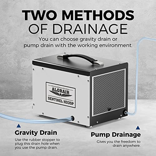 ALORAIR Crawl Space/Basement Dehumidifier 70 Pint Dehumidifier with Drain Hose - image 6
