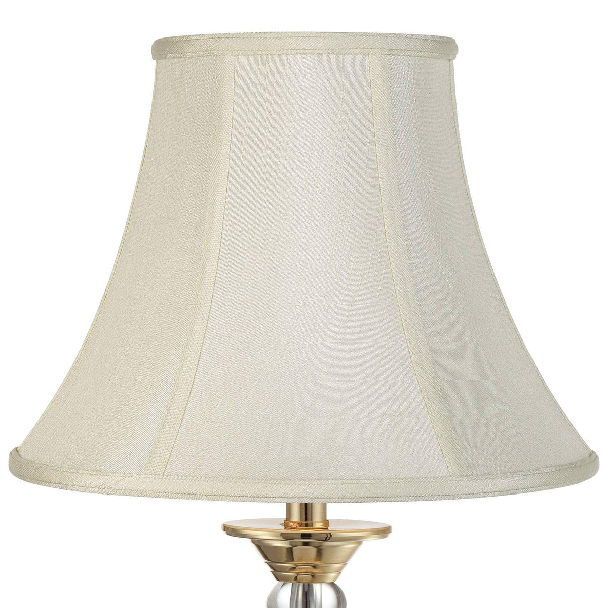 Imperial Shade Creme Lamp Shade 7 x 14 x 11 inch (Spider) - image 1
