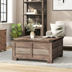 Contemporary Farmhouse Coffee Table Featuring Concealed Storage - image 24