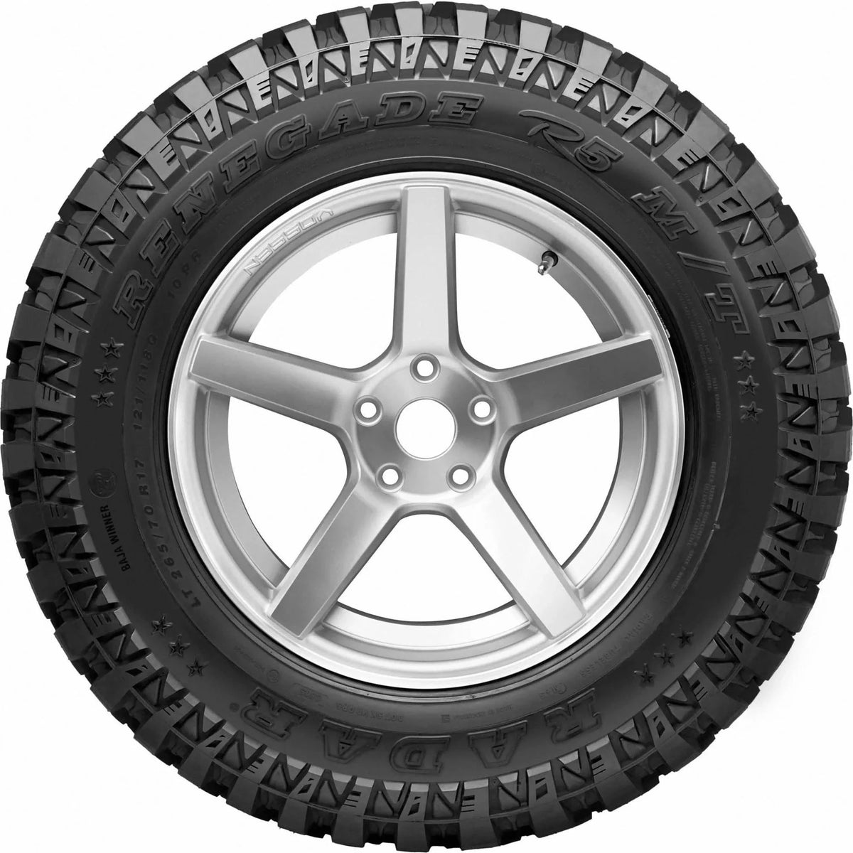 Radar Renegade R5 Mud Terrain LT31X10.50R15 109Q C Light Truck Tire - image 2