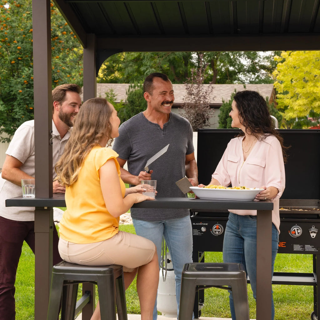 Blackstone 5' x 8' Outdoor Griddle/Grill Pavilion Grill Gazebo - image 9