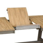 Lindsey Farm 7-Piece Trestle Table Set in Gray and Sandstone - image 7
