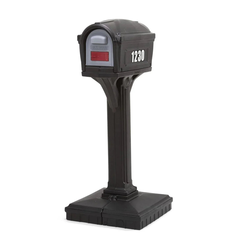 Simplay3 Dig Free Easy Up Classic Black Plastic Mailbox - image 8