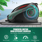 Under Desk Elliptical, Electric Ellipse Leg Exerciser While Sitting for Seniors Adults, Quiet Portable Motorized Seated Foot Pedal Exerciser with Remote Control for Home Office Use - image 8