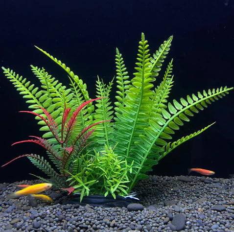 Fish Tank Decoration Artificial Aquarium Plant Plastic Water Plant - image 5