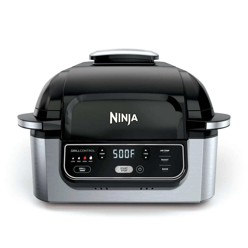 Foodi? 4-in-1 Indoor Grill with 4-Quart Air Fryer, Roast, & Bake, AG300 - image 1