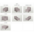 Versatile Reversible Sectional Sofa with Flexible Configuration - image 25