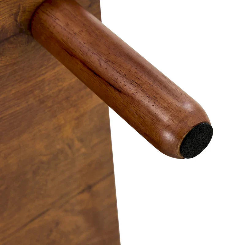 39-Inch Coffee Table with Two-Tier Design and Rubberwood Legs - image 32