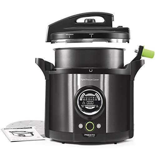 Presto 02144 12Qt Digital Canner, Black Stainless - image 13