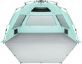 Large Pop Up Beach Tent Sun Shelter for 5-6 Person Portable Sun Shade Instant Tent - image 1