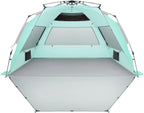 Large Pop Up Beach Tent Sun Shelter for 5-6 Person Portable Sun Shade Instant Tent - image 1