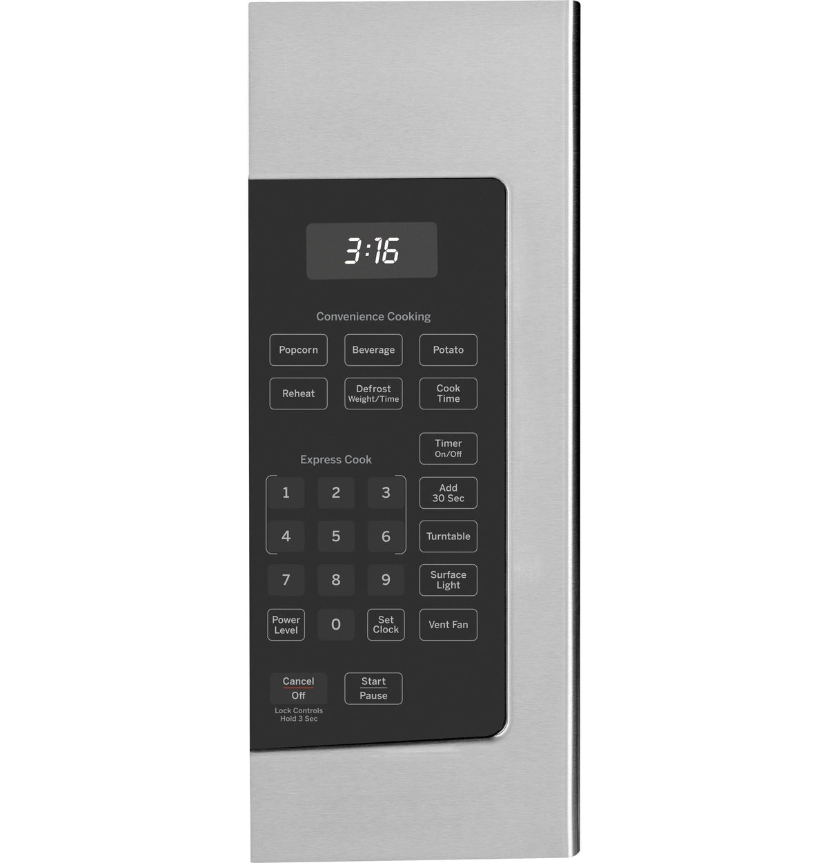 GE JVM3160RFSS 30 Over-the-Range Microwave Oven with 1.6 cu. ft. Capacity 2-Speed 300 CFM Venting in Stainless Steel - image 2