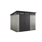 Artisan 9 ft. W x 7.5 ft. D Plastic Storage Shed - image 7