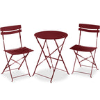 Best Choice Products 3-Piece Small Bistro Set, Folding Patio Furniture Set of 2 Chairs and Table - Black - image 140