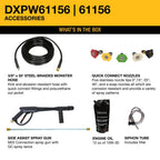 4400 PSI 4.0 GPM Gas Cold Water Pressure Washer with DEWALT 420cc Engine DXPW61156 - image 8