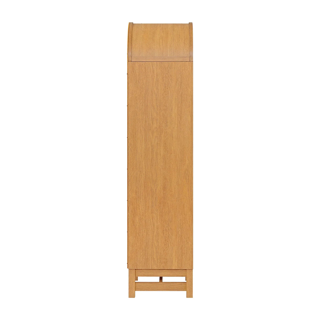 Better Homes & Gardens Juliet Narrow Arch Bookcase, Deep Green and Light Honey - image 40