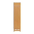 Better Homes & Gardens Juliet Narrow Arch Bookcase, Deep Green and Light Honey - image 40