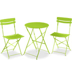 Best Choice Products 3-Piece Small Bistro Set, Folding Patio Furniture Set of 2 Chairs and Table - Black - image 37