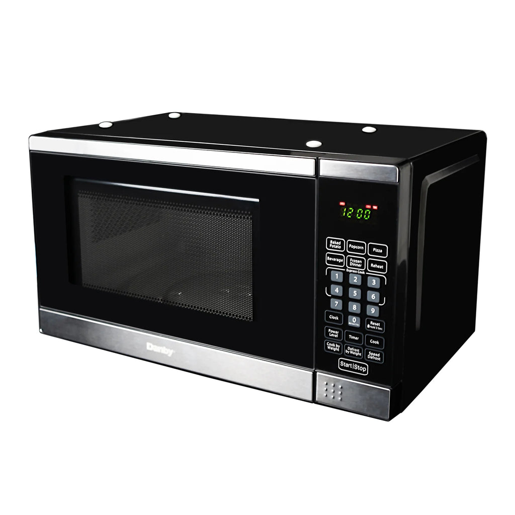 Danby Designer 0.7 cu. ft. Space Saving Under the Cupboard Microwave in Stainless Steel (DDMW007501G1) - image 3