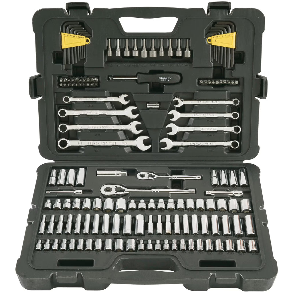 STANLEY STMT71653 145-Piece Mechanics Tool Set, Chrome - image 1