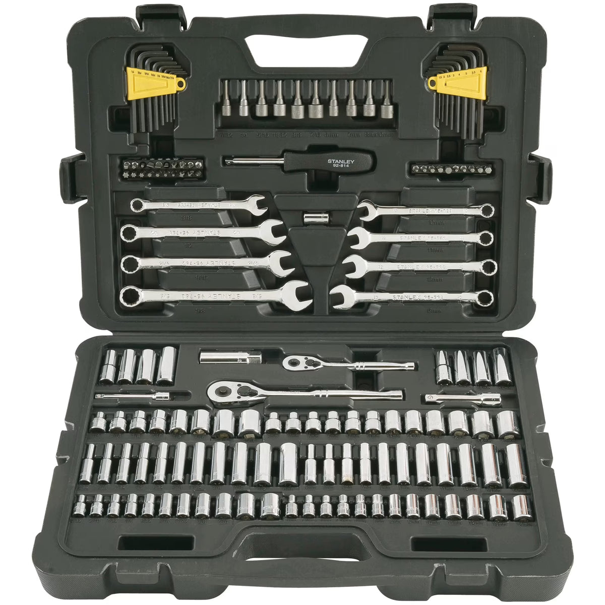 STANLEY STMT71653 145-Piece Mechanics Tool Set, Chrome - image 1