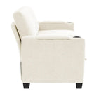 Versatile Chenille Storage Loveseat Sofa - image 11