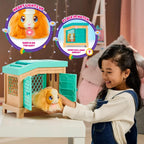 Little Live Pets - Mama Surprise / Soft, Interactive Guinea Pig and her Hutch, and her 3 Babies. 20+ Sounds & Reactions - image 3