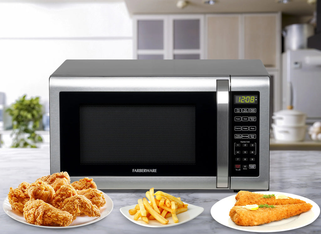 Farberware FMGZ09BKA 0.9 Cu. Ft. Microwave Oven, 900W, Digital Control, LED Display, 6 Cooking Presets, Black - image 36