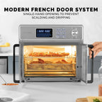 Kalorik MAXX® Digital Air Fryer Oven, 26 Quart, 10-in-1 Countertop Toaster Oven & Air Fryer Combo-21 Presets up to 500 degrees, Includes 9 Accessories & Cookbook - image 9
