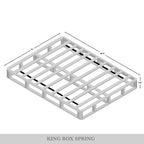 CraftPorch Solid Wood 8-Inch Box Spring Foundation with Wood Slats - image 17