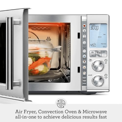 Breville BMO870BST1BUS1 Combi Wave 3 in 1 Microwave, Black Stainless Steel: Home & Kitchen - image 3