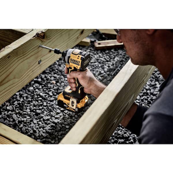 20V MAX Lithium-Ion Cordless Brushless 4 Tool Combo Kit with (2) 4.0Ah Batteries, Charger, and Kit Bag - image 9