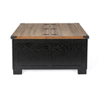 Contemporary Farmhouse Coffee Table Featuring Concealed Storage - image 23