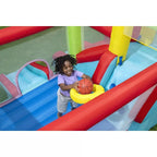 Up, In and Over Wonder Hoops 10' Inflatable Bounce House Park with Basketball and Slide. 126 - image 6
