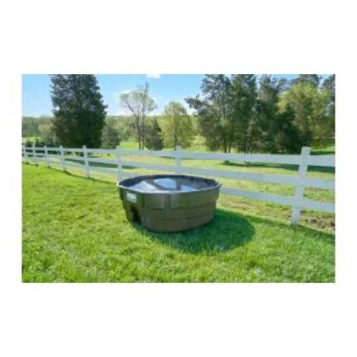 2025 Rubbermaid FG424500BLA Stock Tank, 150 Gal Capacity, Plastic, Black - image 9
