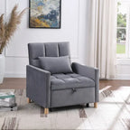 Versatile Sleeper Chair with Removable Pillow - image 9