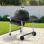 Expert Grill Kettle Cart with Pizza Accessories and Warming Rack - image 6