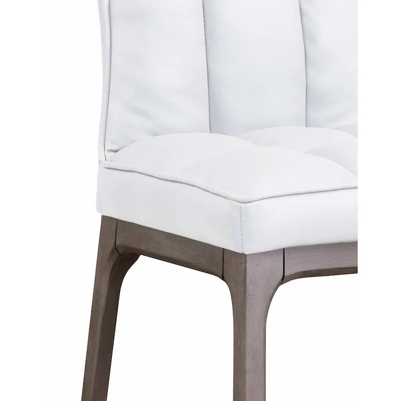 Set of 2 Contemporary Tufted Side Chairs with Sturdy Solid Wood Frame - image 27