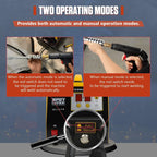 Vehicle Panel Spot Puller Dent Spotter 110V, 3500A Spot Dent Puller Welder, 3KW Car Body Stud Welding Machine Multispot Bonnet Door Repair Tool Kit - image 9