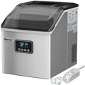 48LBS/24H Stainless Steel Countertop Ice Maker Machine with Self-Clean Function LCD Display Ice Scoop Basket - image 1