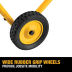 Miter Saw Stand with Wheels – DWX726 - image 3